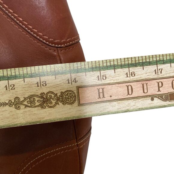 Coach Hamilton VTG Hobo Shoulder Bag British Tan Camel Leather Purse Y2K Vintage - Picture 6 of 15